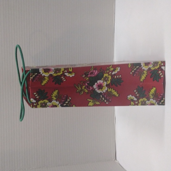 Kenzo Paris Red Floral Paper Bag - Picture 7 of 12